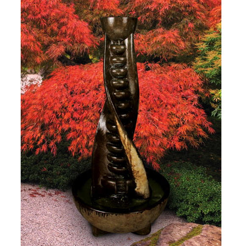 Helix Fountain - Outdoor Fountain Pros
