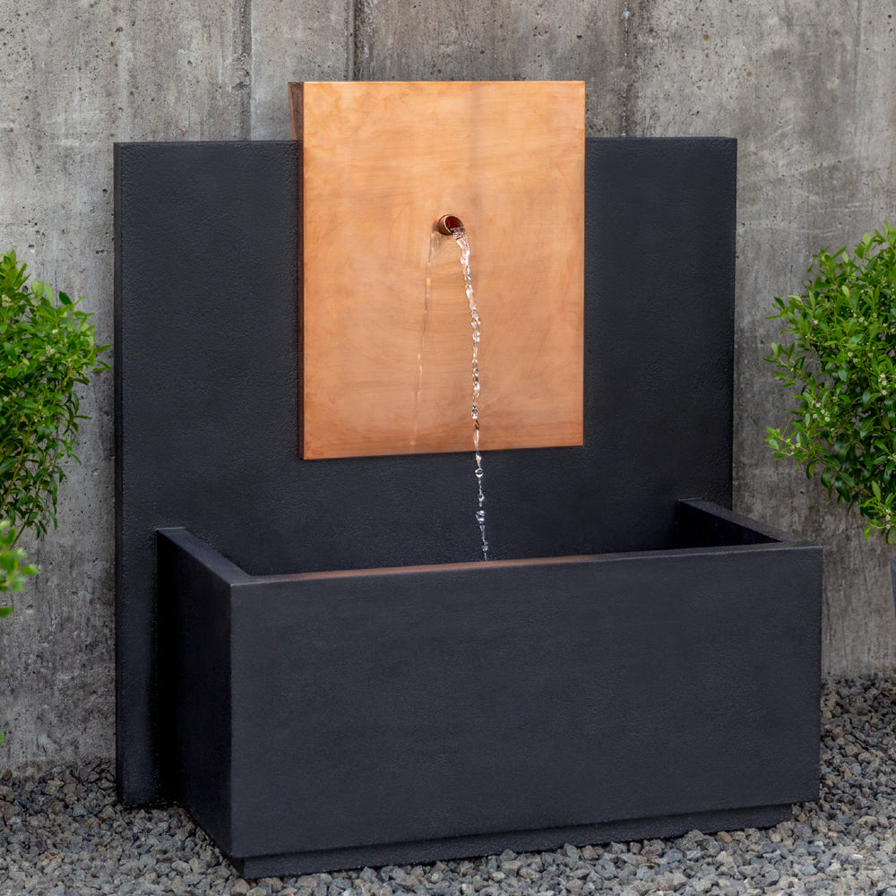 MC3 Wall Outdoor Fountain - Copper