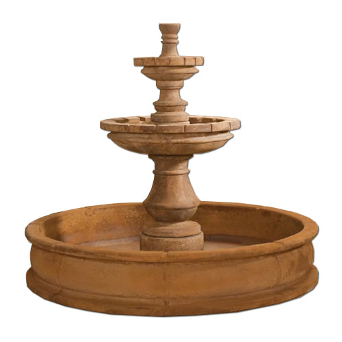 Montefalco Two Tier Pond Fountain