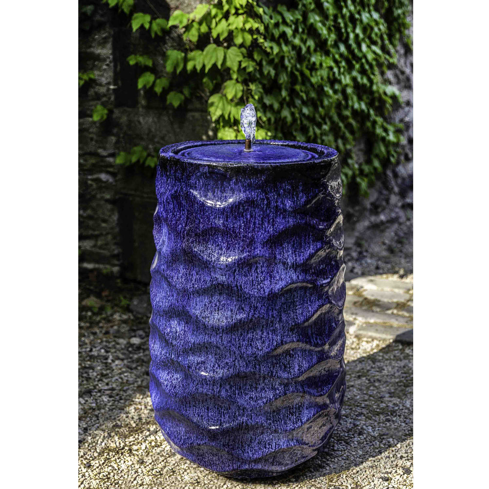 Tall Rumba Fountain - Riviera Blue