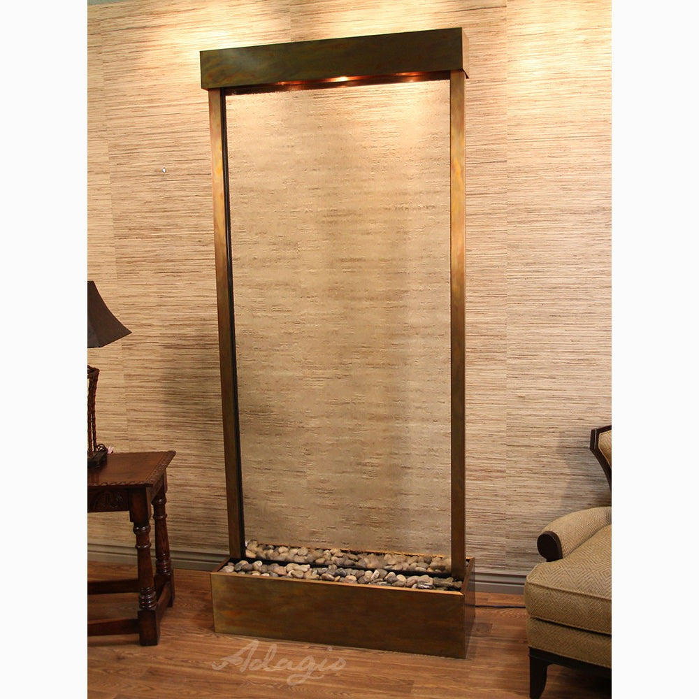 Tranquil River Floor Fountain