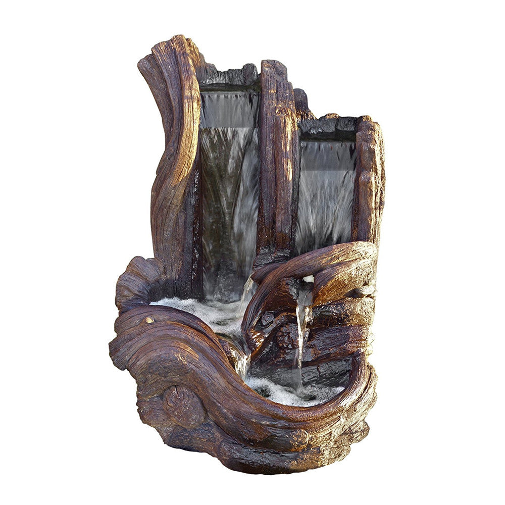 Twin Falls Log Fountain