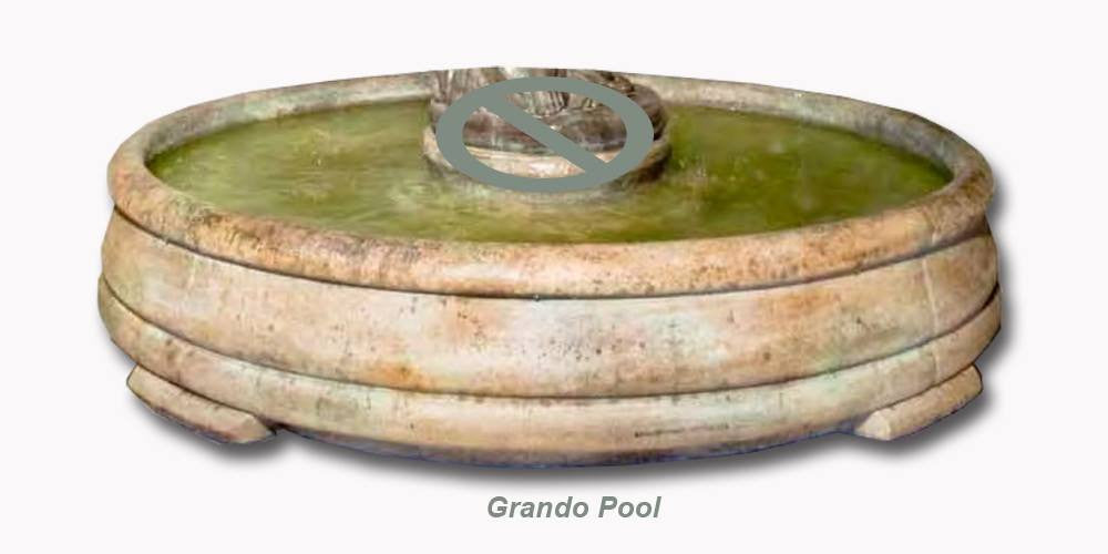 Rebecca in Grando Pool Outdoor Fountain