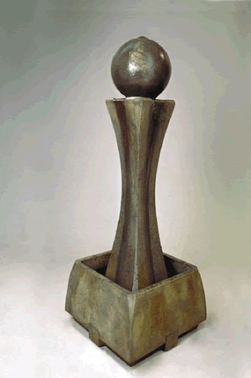Tall Hourglass Fountain