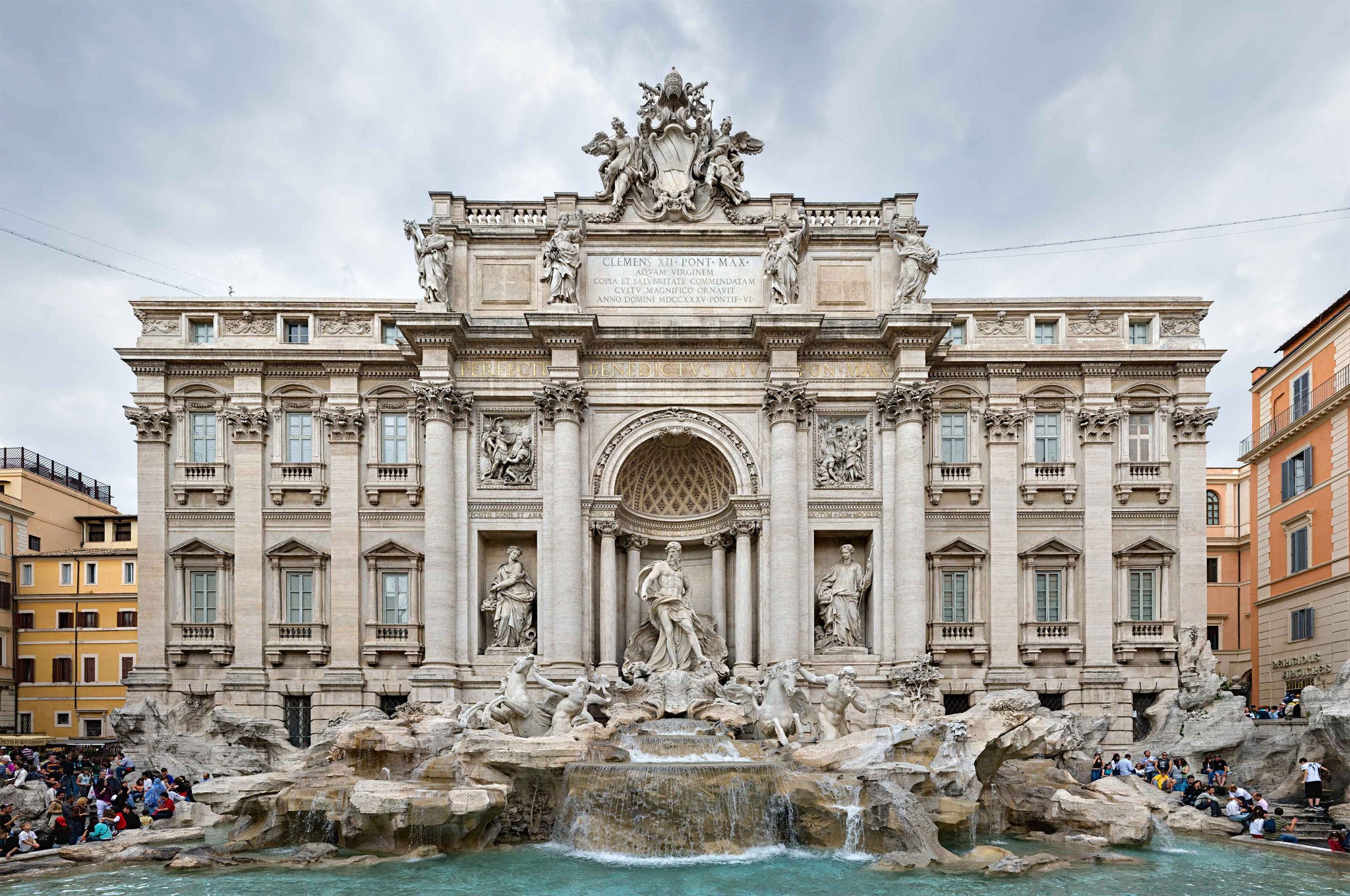 Trevi Fountain of Italy