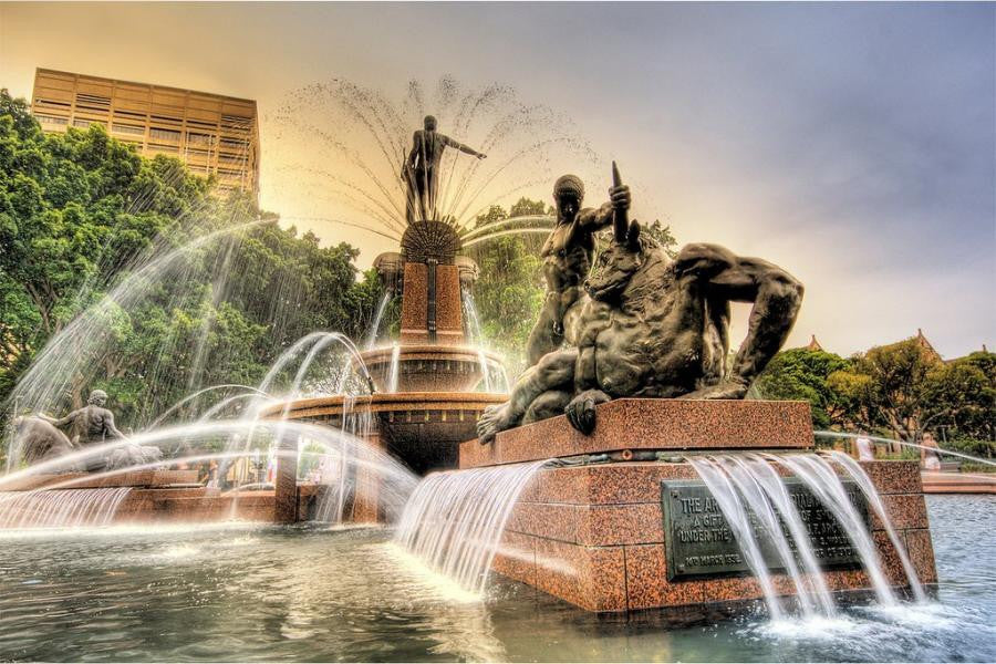The Archibald Fountain in Australia