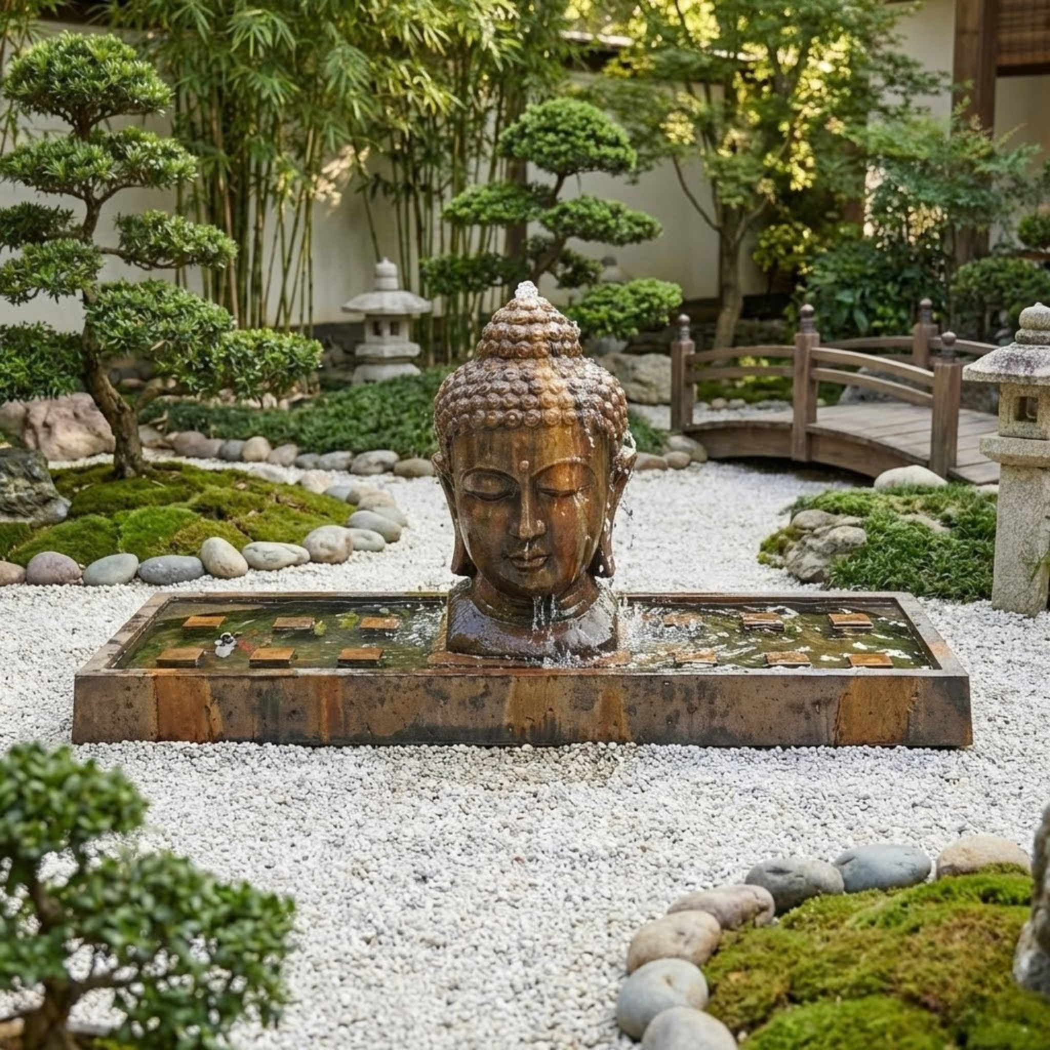 The Best Plants to Frame Your Outdoor Fountain