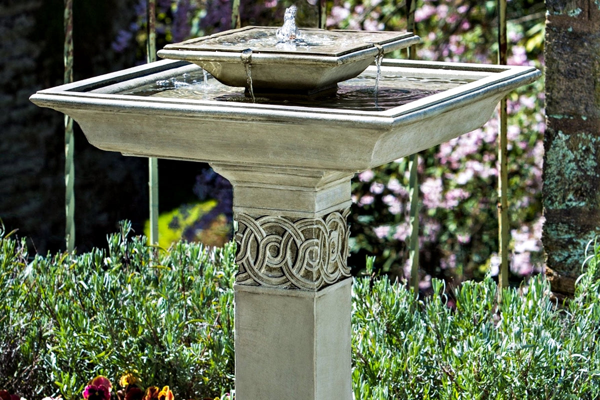 bird bath fountain