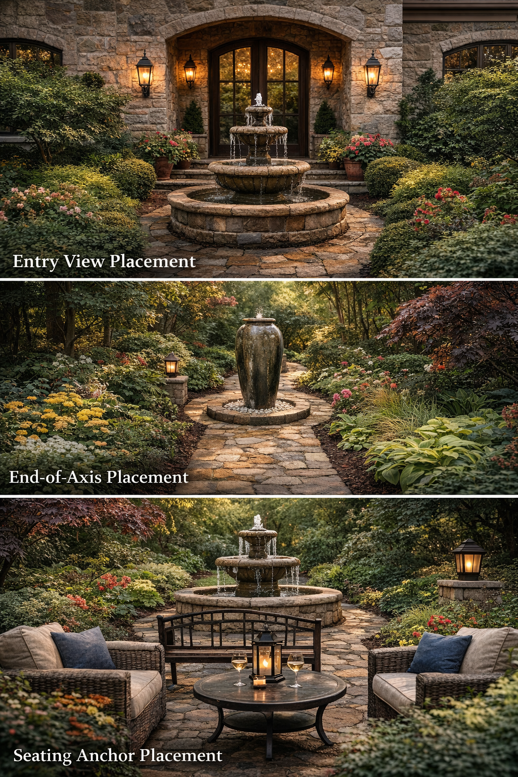 The Ultimate Outdoor Fountain Sizing Guide