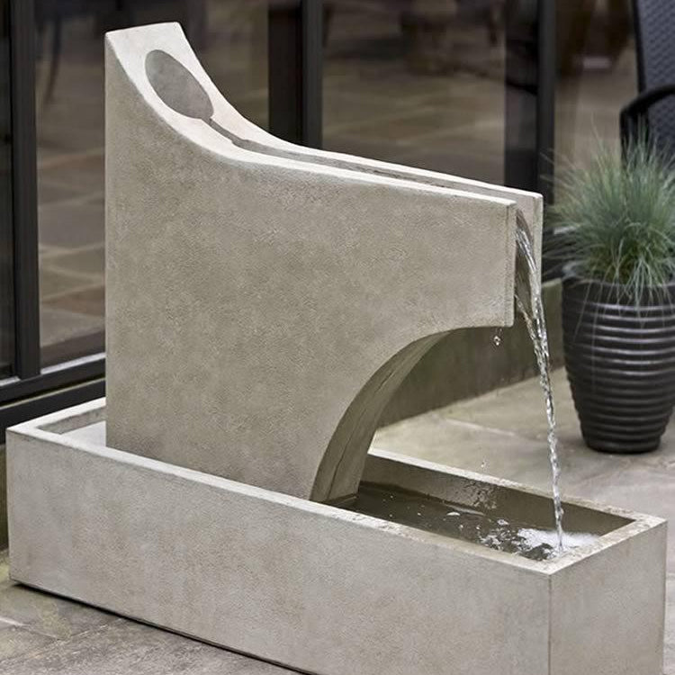 Precipice Garden Water Fountain - Outdoor Fountain Pros