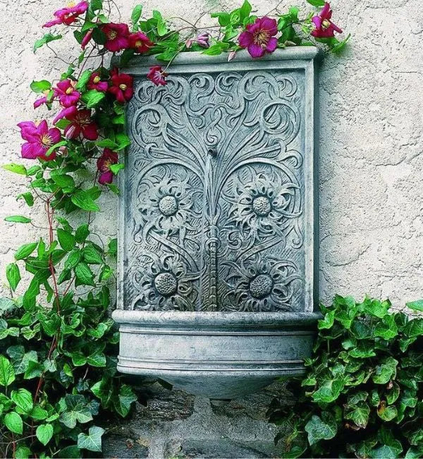 Wall Water Features for Your Backyard Garden