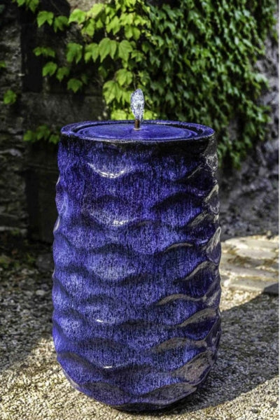 Tall Rumba Fountain - Riviera Blue