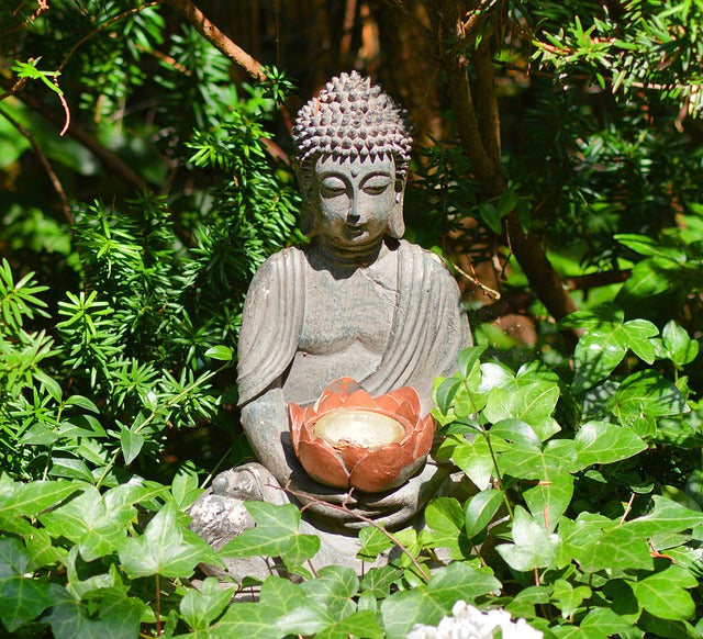 buddha outdoor water fountain