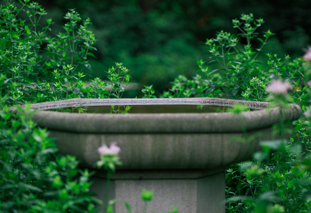 cast stone outdoor fountain