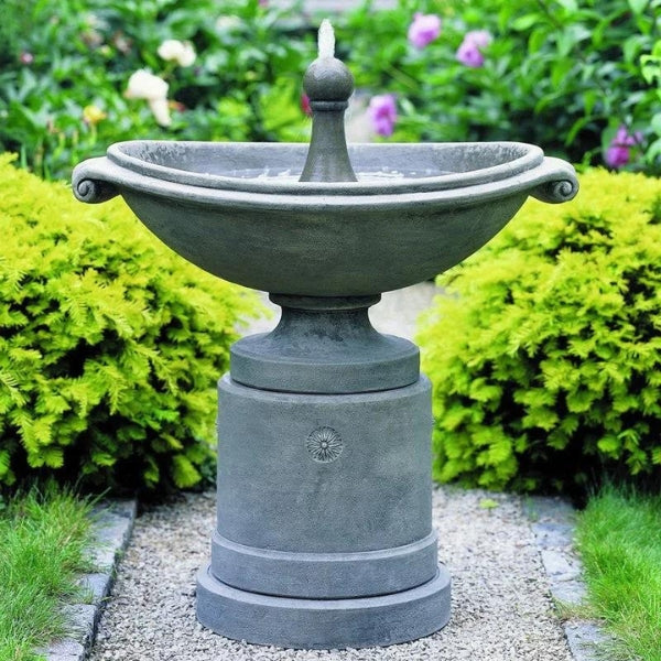 medici ellipse bubbling water fountain