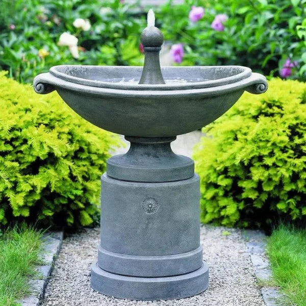 medici ellipse bubbling water fountain