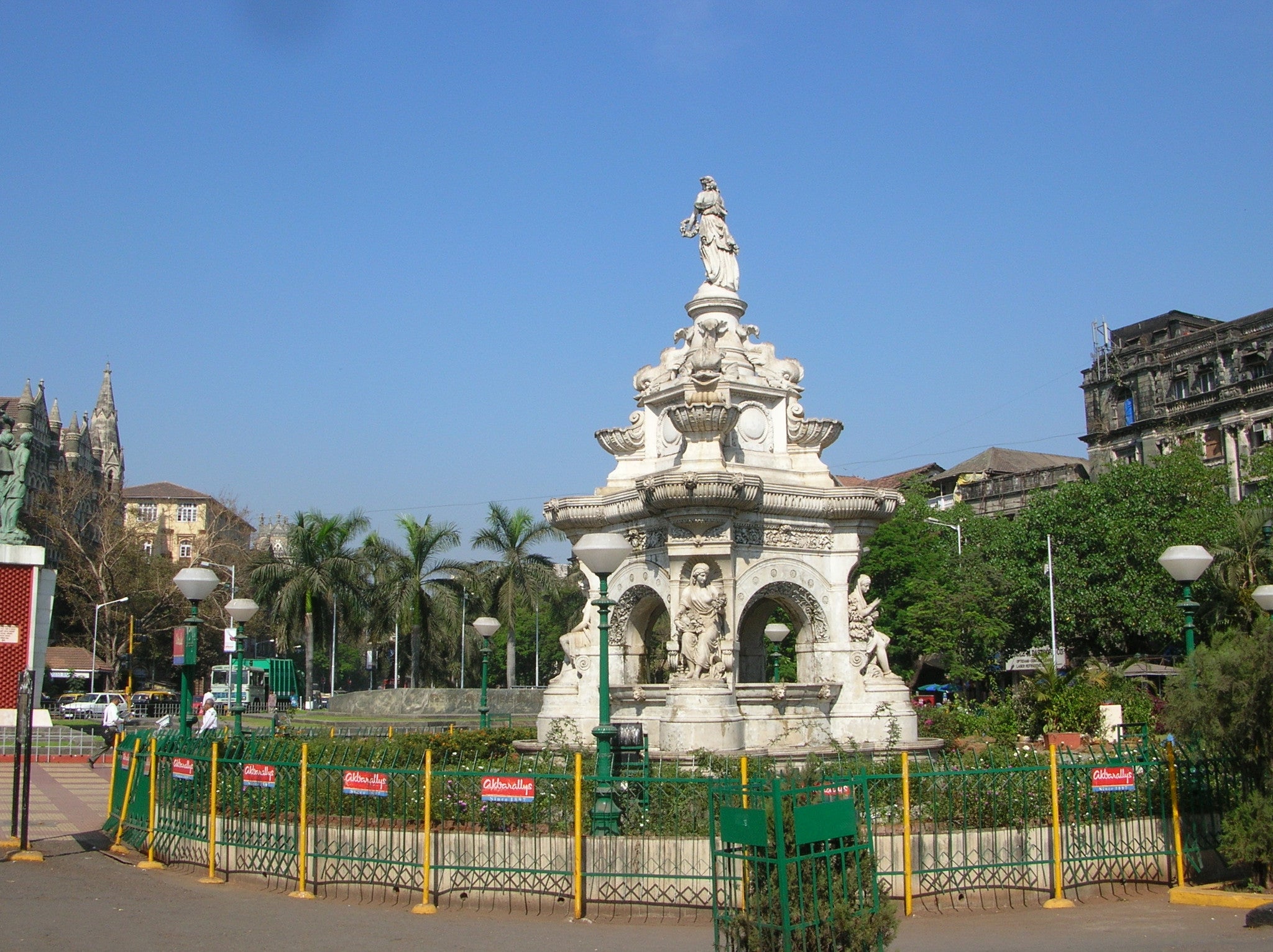 Flora Fountain in Mumbai