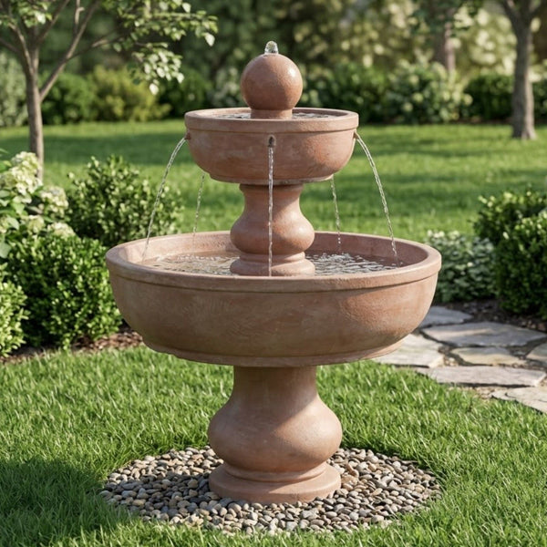 2-Tier Alonzo Garden Water Fountain