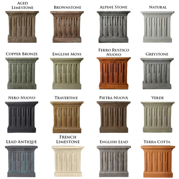 Pineapple Cast Stone Birdbath