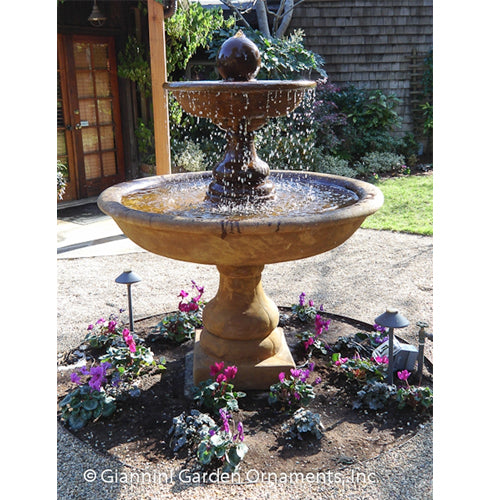 Belair Two Tier Outdoor Water Fountain - Thumbnail 4