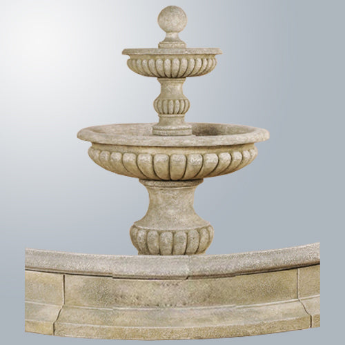 Acqua Sparta Two Tier Outdoor Fountain For Pond