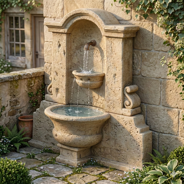 Acqua Pia Wall Outdoor Water Fountain For Spout