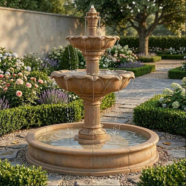 Acquarossa Outdoor Pond Fountain
