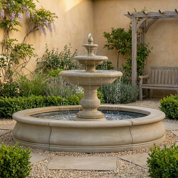 Alessia Fountain in Basin