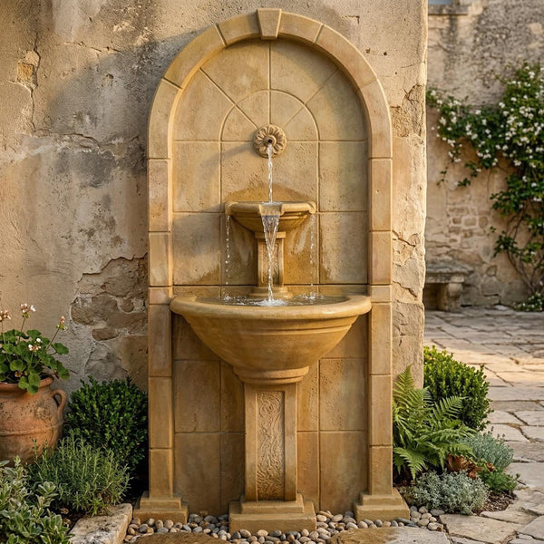 Amalfi Wall Outdoor Fountain