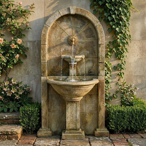 Amalfi Wall Outdoor Water Fountain for Spout