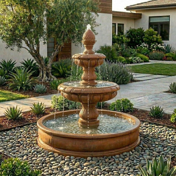Amelia Two Tier Pond Fountain