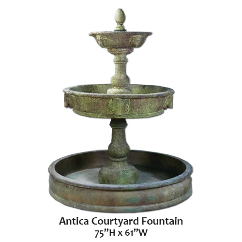 Antica Courtyard Fountain