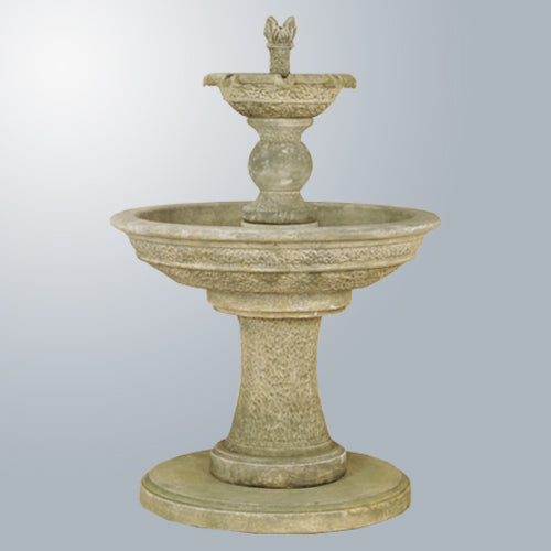 Antiquarium Two Tier Outdoor Water Fountain