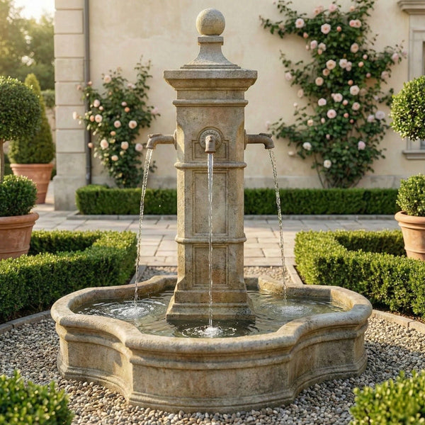 Aquitaine Fountain With 70" Monaco Pond