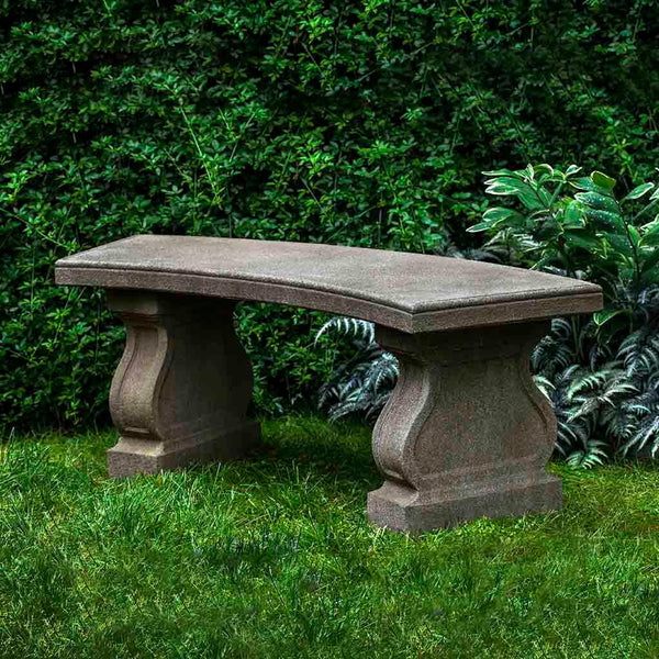 Arles Curved Garden Bench
