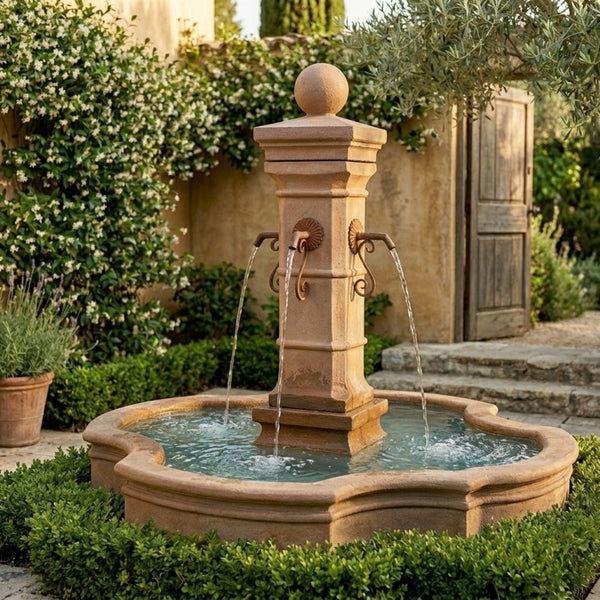 Avignon Monaco Pond Fountain For Spouts