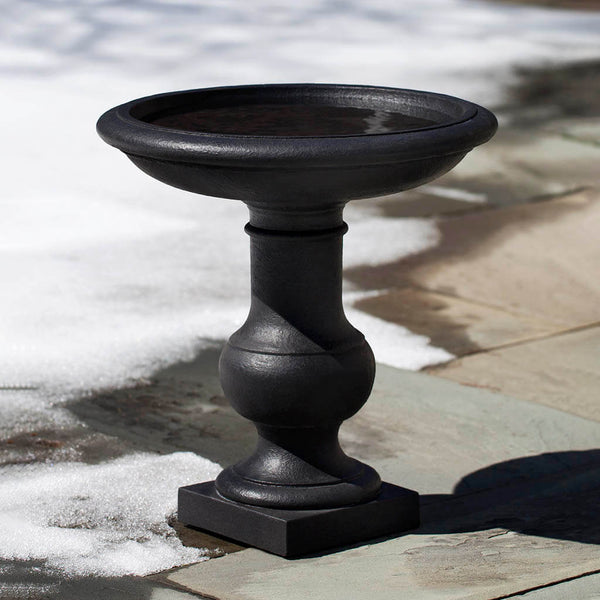 Balustrade Cast Stone Birdbath