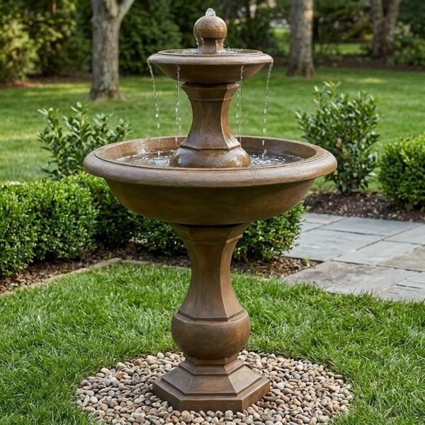 Barrington Two Tier Garden Fountain