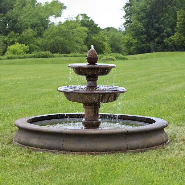 Beaufort Outdoor Water Fountain with Pool