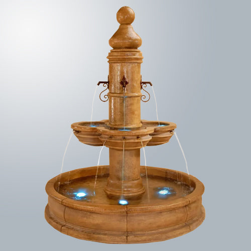 Beaumont Fountain With 70" Pond