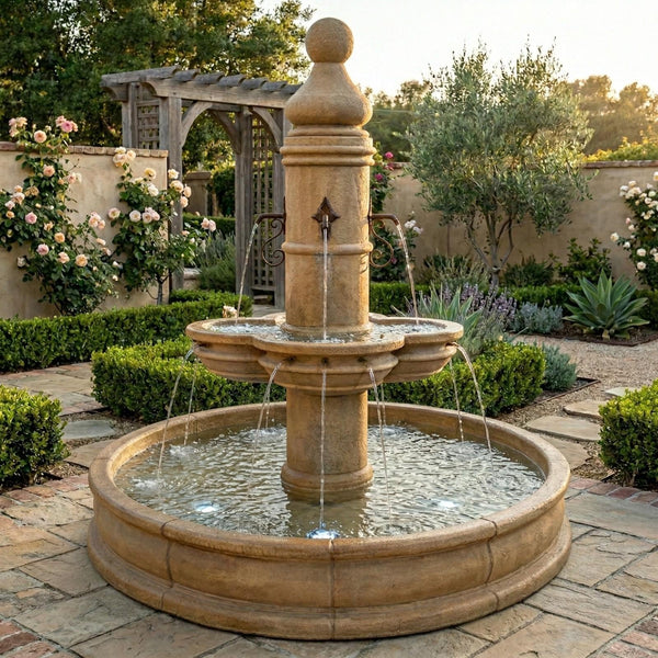 Beaumont Fountain With 70" Pond