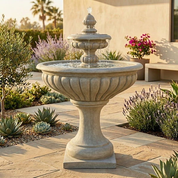 Bergamo Outdoor Water Fountain