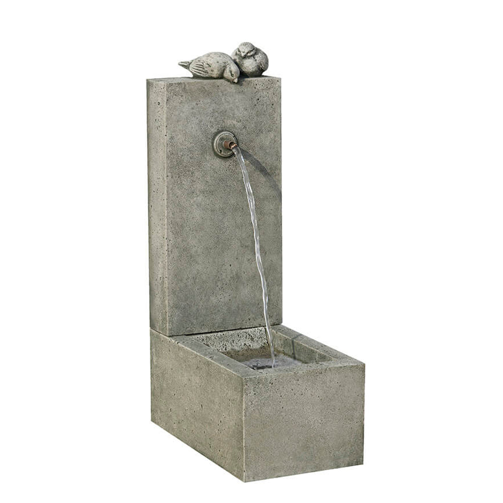 Square Bird Element Water Fountain