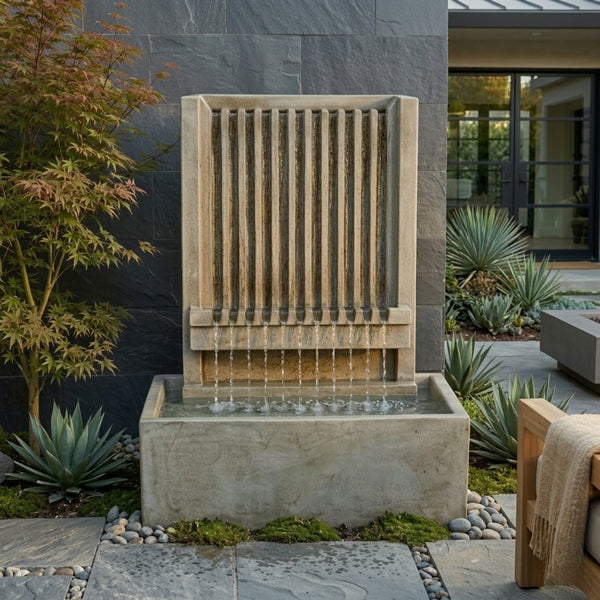 Brentwood Channel Wall Fountain Short