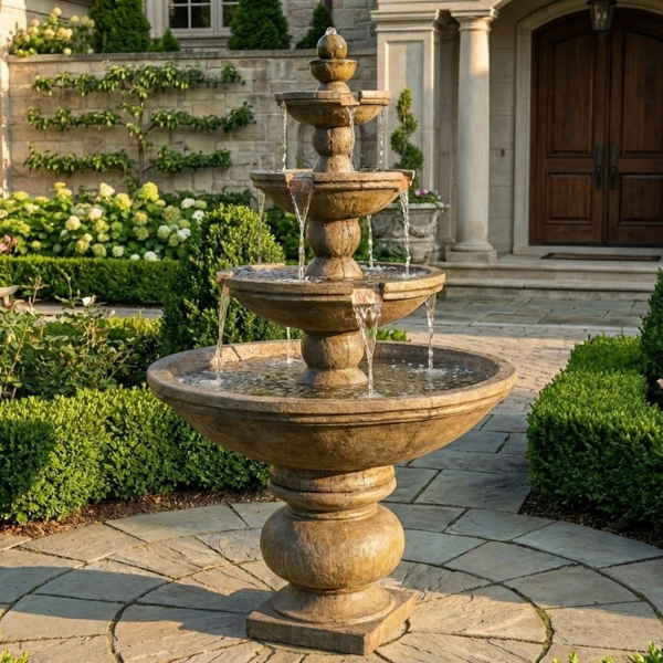 Buckingham Four Tier Fountain