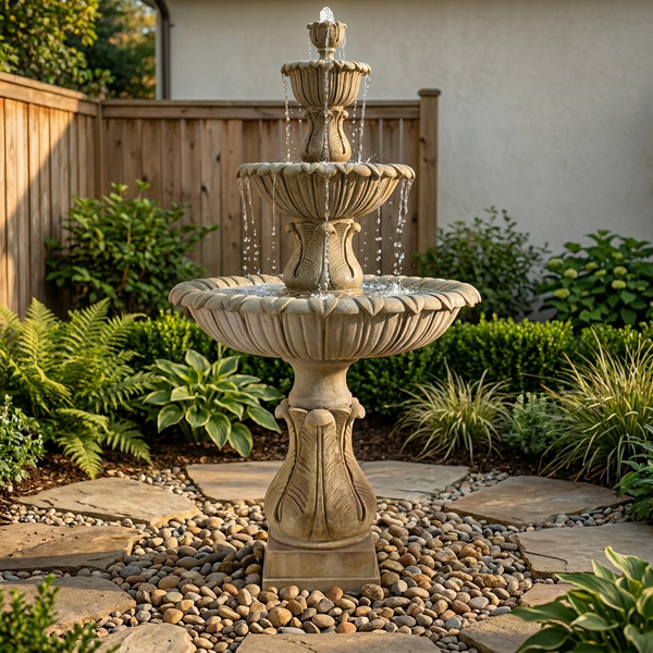 Calanthia Three Tier Fountain