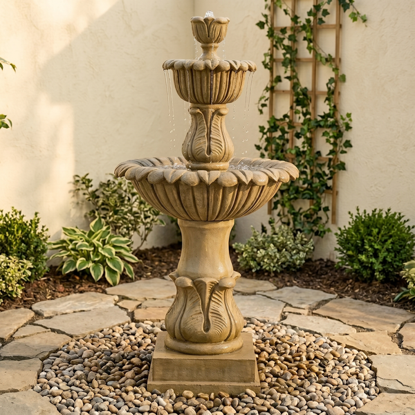 Calanthia Two Tier Fountain