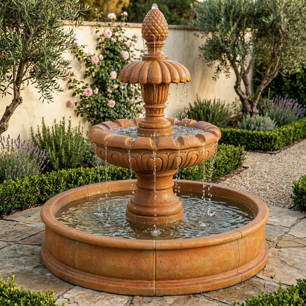 Caroline Two Tier Pond Fountain