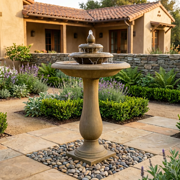 Cladridge Tiered Garden Fountain