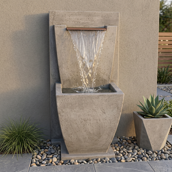 Corina Lamina Wall Fountain